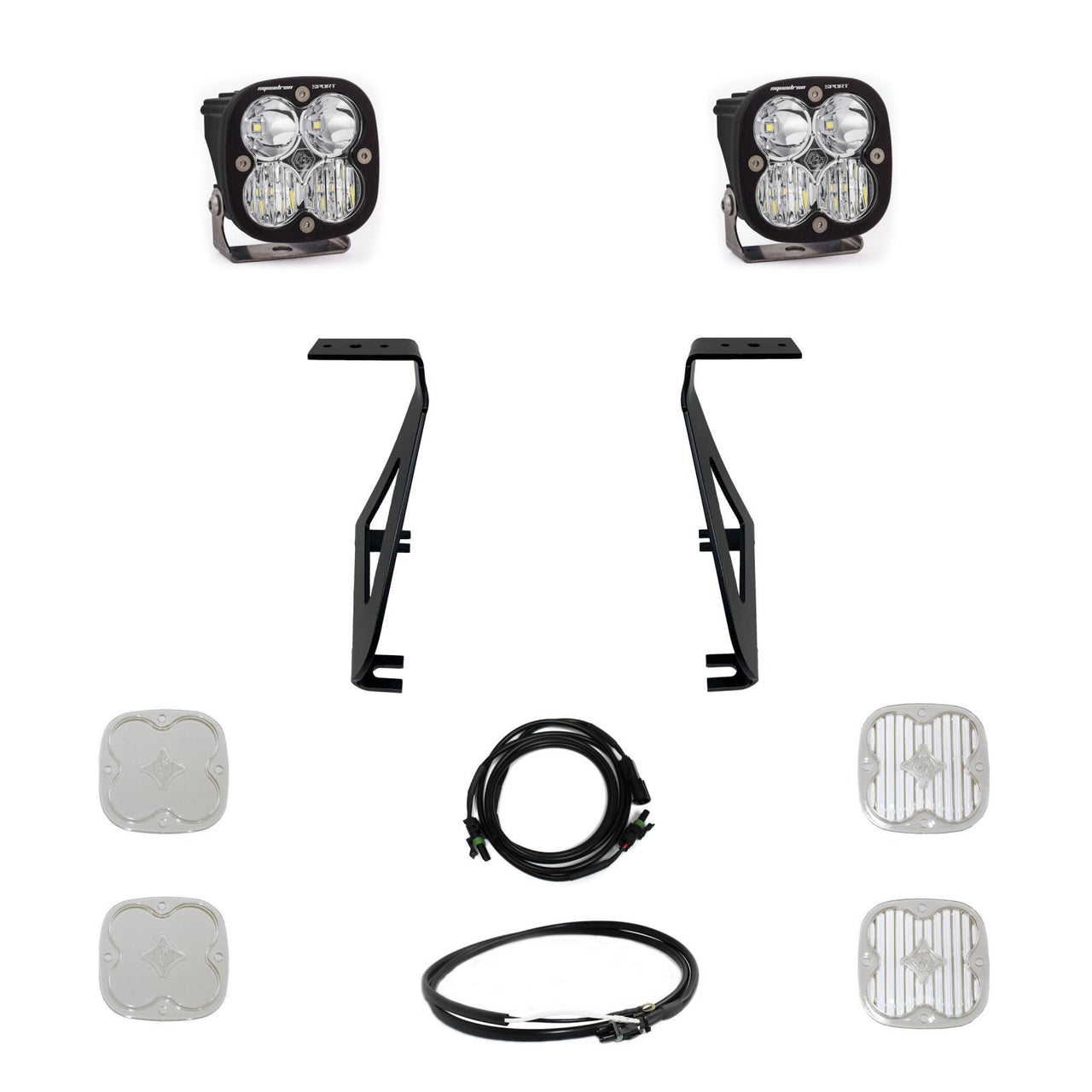 Ford Squadron Sport A-Pillar Light Kit - Ford 2021-22 F-150; NOTE: Raptor