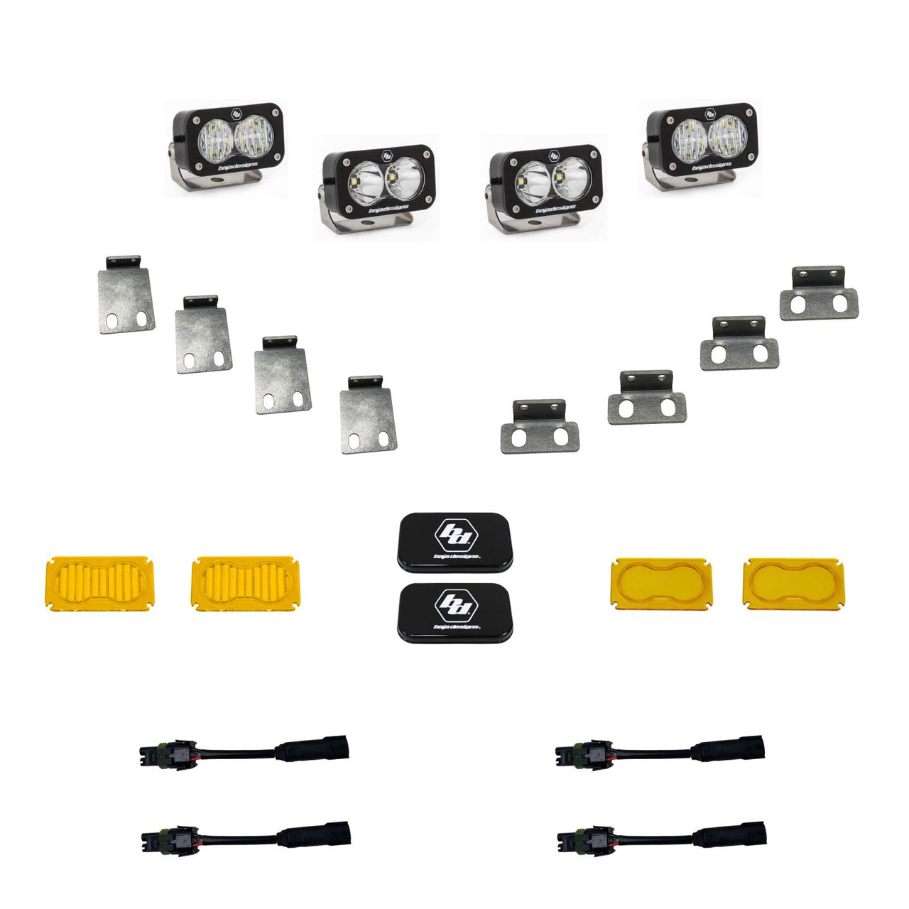 Ford S2 Pro Dual Fog Pocket Light Kit - Ford 2021-22 F-150; NOTE: Raptor