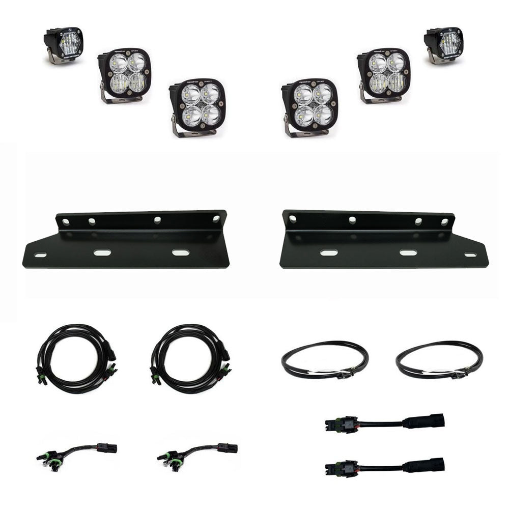 Ford Squadron Sport/S1 Fog Pocket Light Kit - Ford 2021-22 F-150;