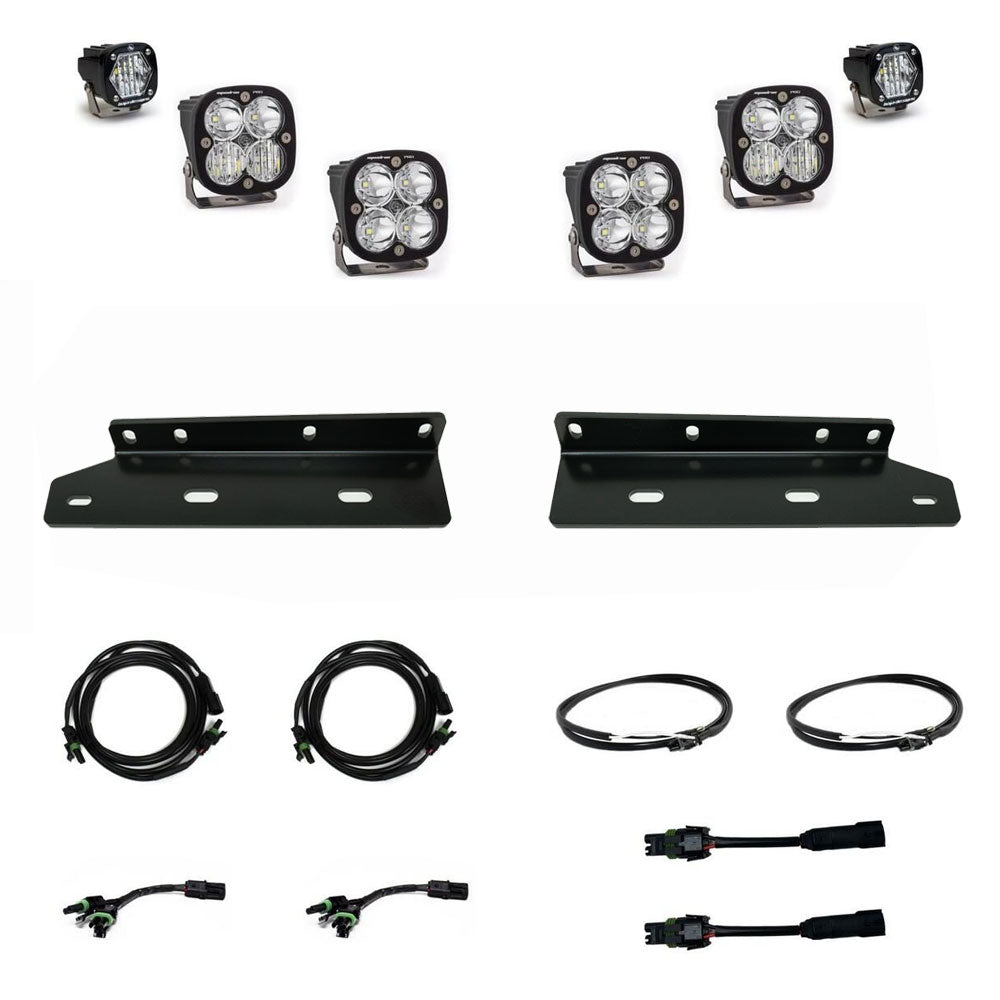 Ford Squadron Pro/S1 Fog Pocket Light Kit - Ford 2021-22 F-150; NOTE: Raptor