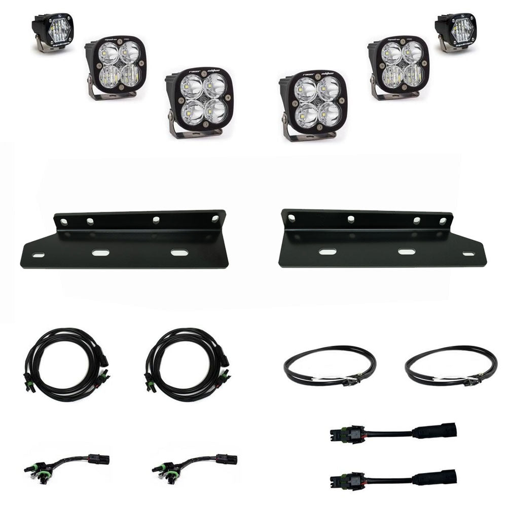 Ford Squadron Unlimited/S1 Fog Pocket Light Kit - Ford 2021-22 F-150; NOTE: Raptor