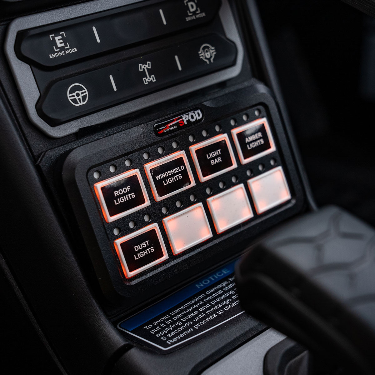 Can-Am Maverick R HD BantamX Center Console Kit
