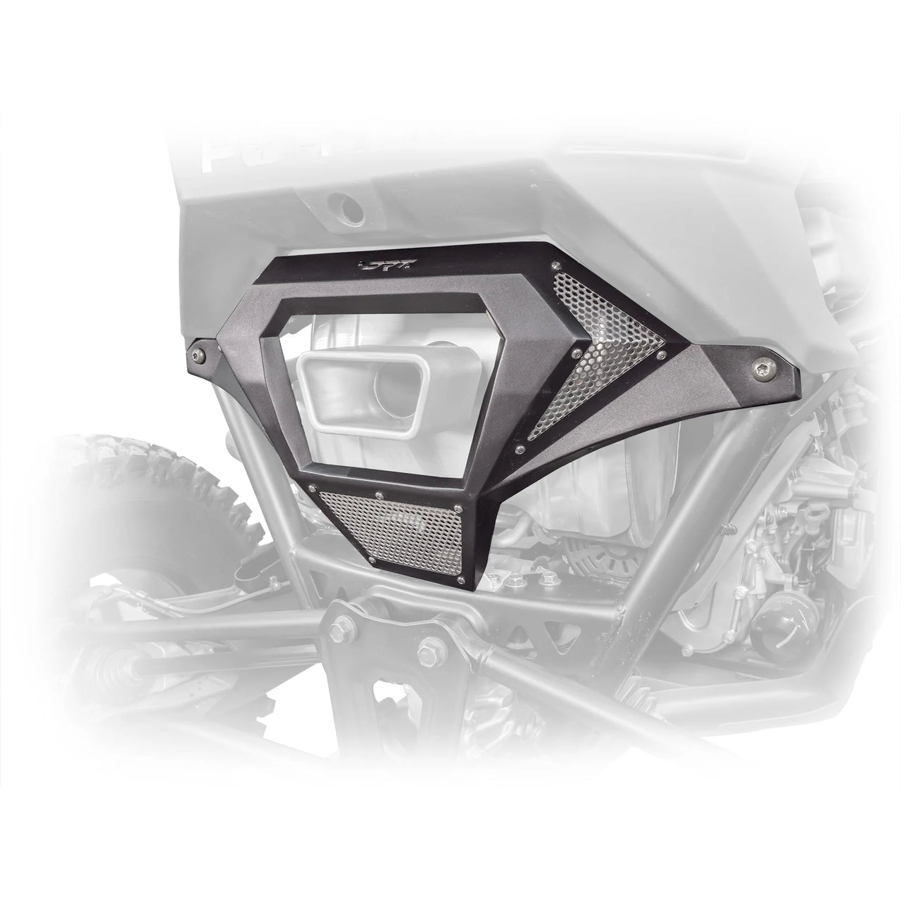 DRT Motorsports Polaris Pro R 2022+ Aluminum Exhaust Cover