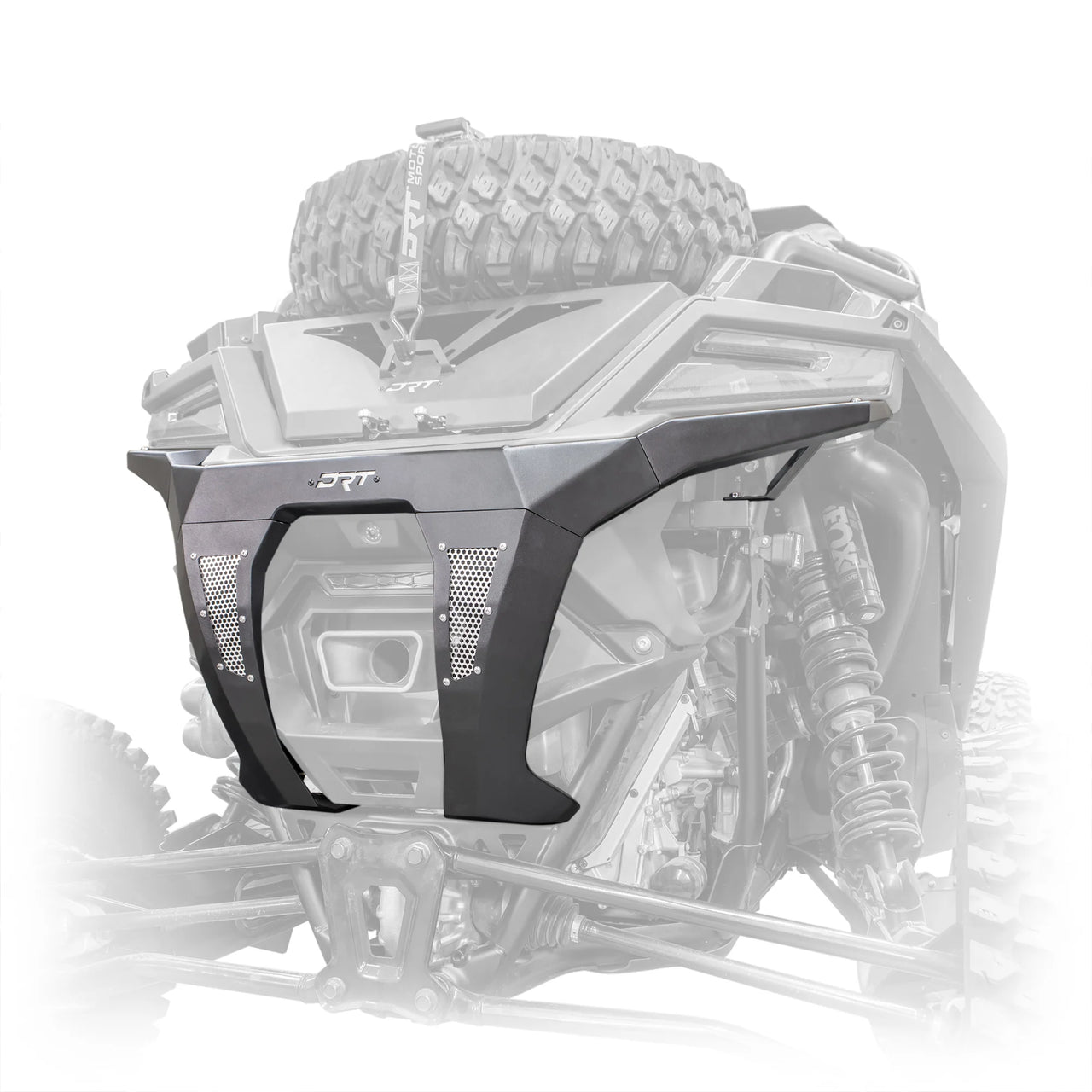 DRT Motorsports Polaris Pro R 2022+ Rear Bumper - Black