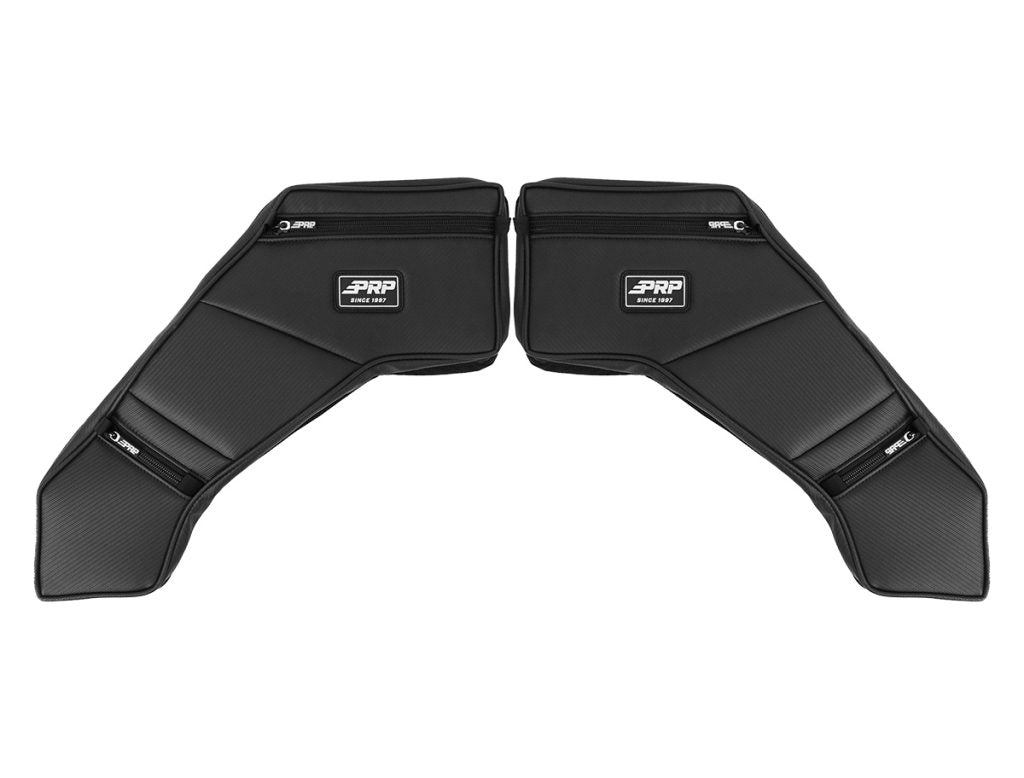 REAR DOOR BAGS WITH KNEE PAD FOR ’16+ POLARIS GENERAL (PAIR)
