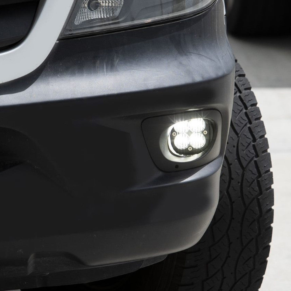 Mercedes Squadron Pro Fog Pocket Light Kit - 2019-24 Sprinter 1500/2500/3500