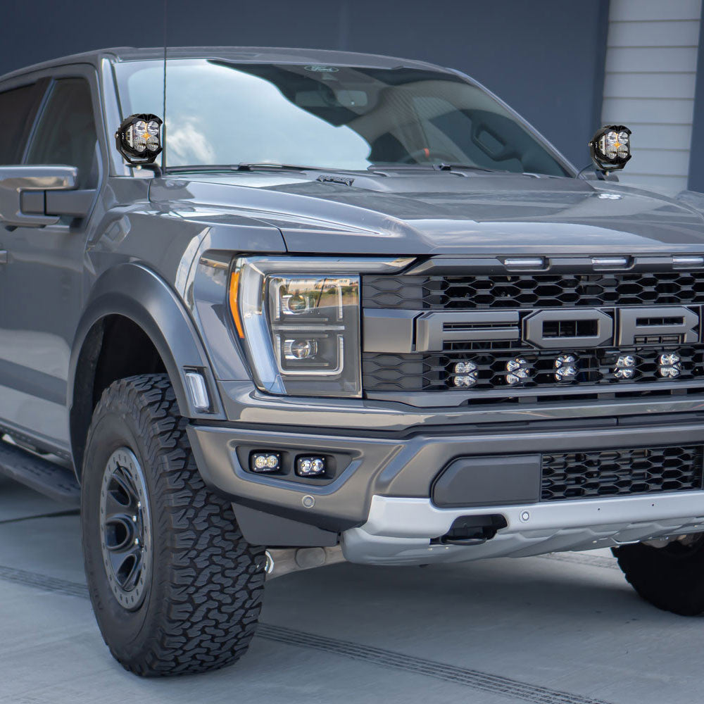 Ford LP4 Pro A-Pillar Light Kit - Ford 2021-22 F-150; NOTE: Raptor