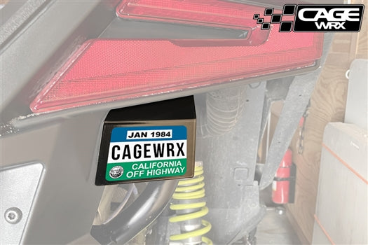 Registration Mount - RZR PRO XP / PRO R / TURBO R