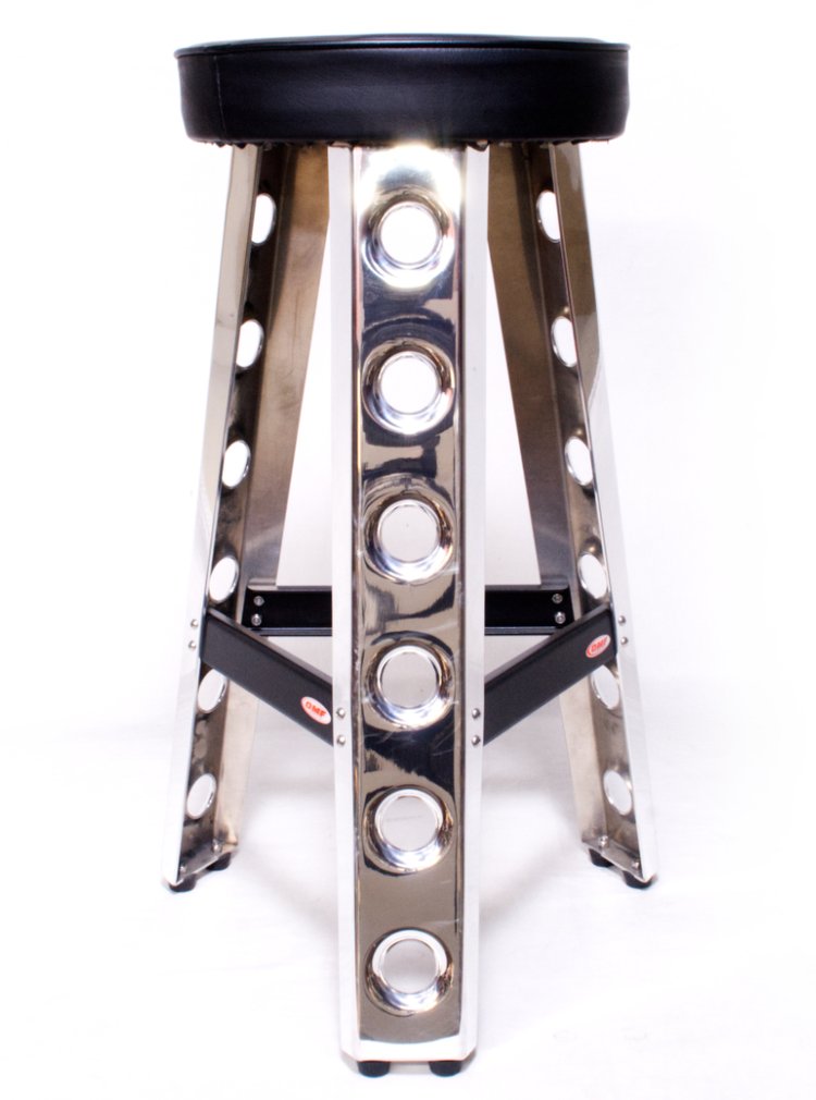 Race Stools Polished