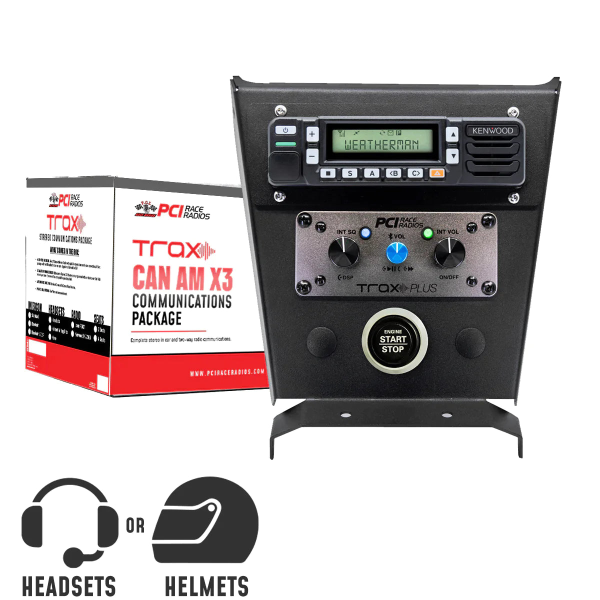 CANAM X3 TRAX STEREO COMPLETE COMMUNICATIONS PACKAGE