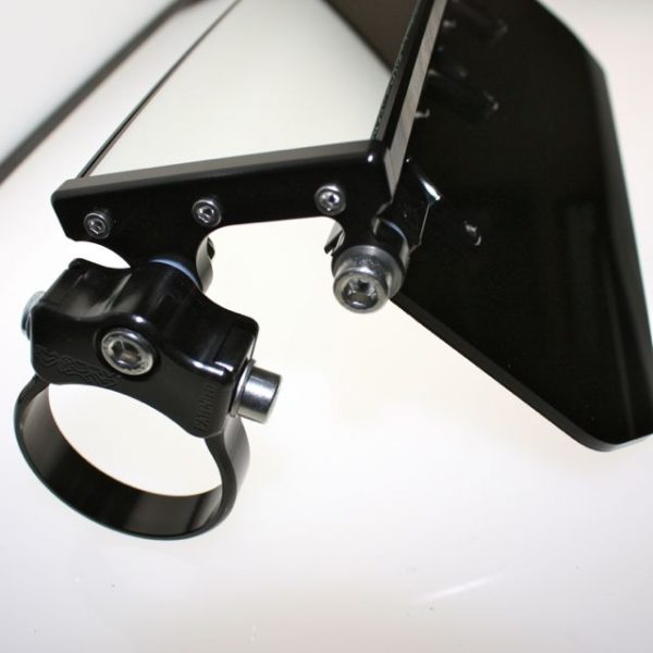 12″ Panoramic Rearview Mirror with Folding Tinted Sun Visor