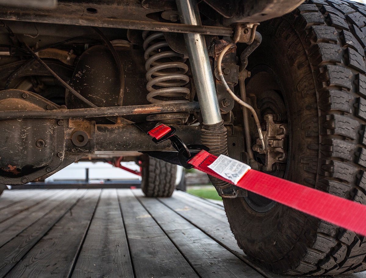 2" X 30" Axle Strap w/ D-Rings - OffRoad HQ