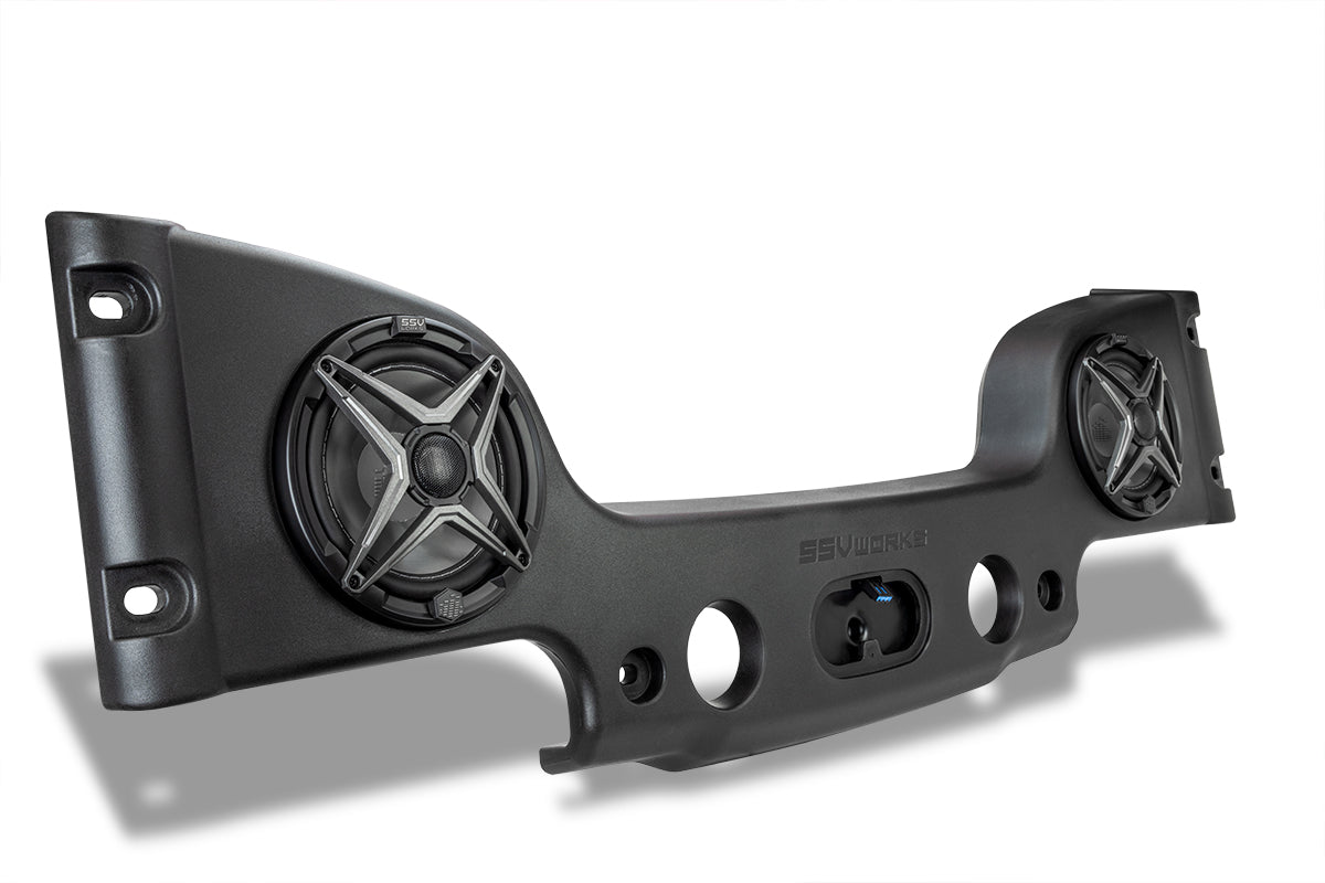 2007-2017 Jeep Wrangler JK 4-Door 8" Overhead Speaker Upgrade - OffRoad HQ