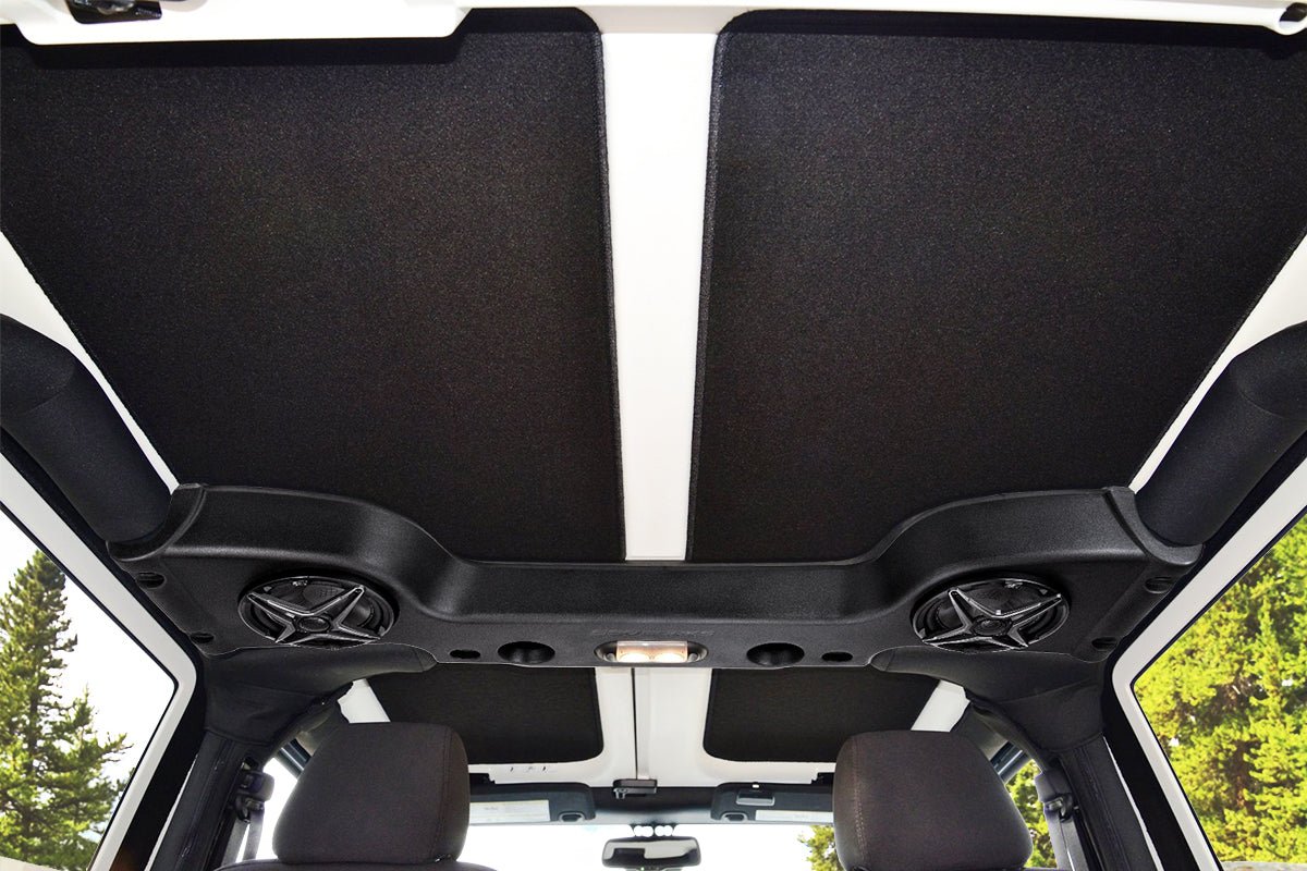 2007-2017 Jeep Wrangler JK 4-Door 8" Overhead Speaker Upgrade - OffRoad HQ