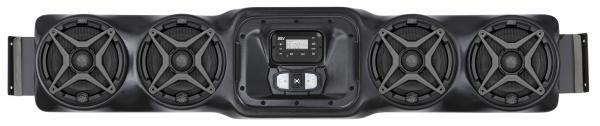 2010-2019 Commander, Maverick and 2011-2013 Big Red Bluetooth 4-Speaker Overhead Weather Proof Sound Bar - OffRoad HQ