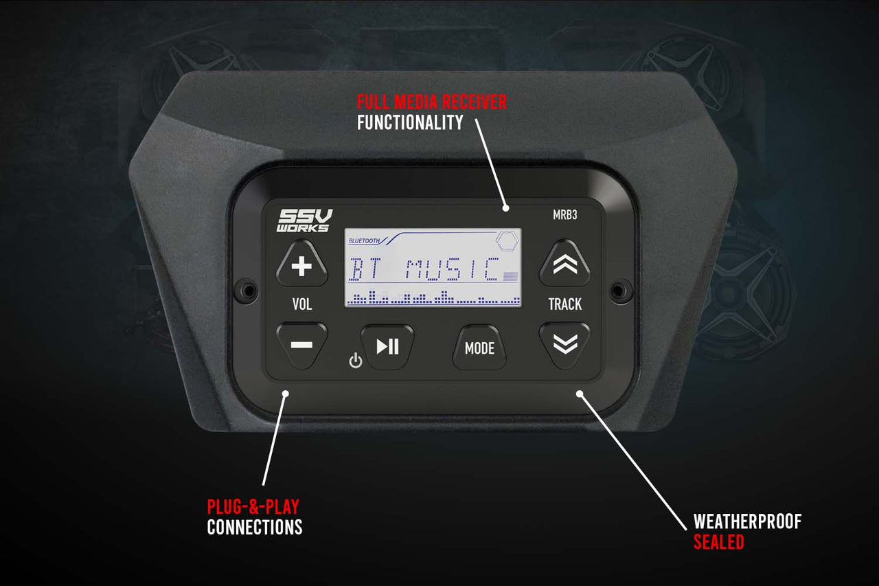2014-2023 Polaris RZR Complete Kicker 5-Speaker Plug-&-Play Kit - OffRoad HQ