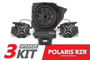 2014-2023 Polaris RZR Complete SSV Works 3-Speaker Plug-&-Play Kit - OffRoad HQ