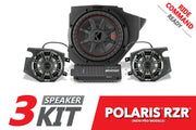2014-2023 Polaris RZR Kicker 3-Speaker Plug-&-Play System for Ride Command - OffRoad HQ