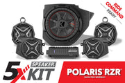 2014-2023 Polaris RZR Phase X SSV 5-Speaker Plug-&-Play System for Ride Command - OffRoad HQ
