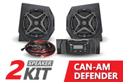 2016-2022 CanAm Defender 2-Speaker Audio Kit - OffRoad HQ