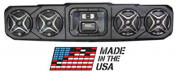 2016-2022 CanAm Defender 4-Speaker Overhead Sound Bar - OffRoad HQ