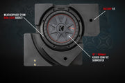 2017-2023 CanAm Maverick X3 Underseat Driverside 10in Subwoofer - OffRoad HQ