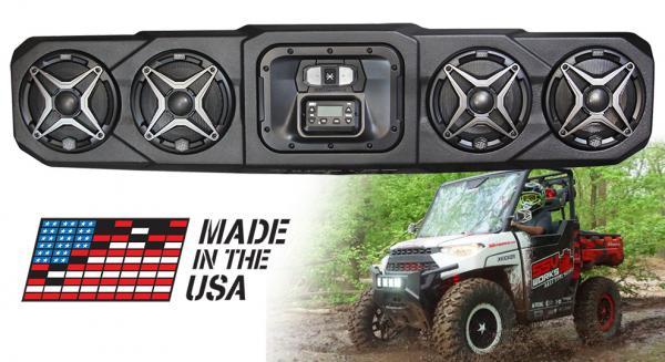 2018-2022 Polaris Ranger 4-Speaker Overhead Sound Bar - OffRoad HQ