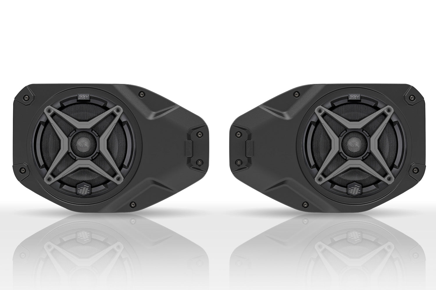 2018-2023 Jeep JL / JT Overhead 6.5in Speaker Adapters - OffRoad HQ