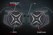2019-2022 Polaris RZR SSV 2-Speaker Plug-&-Play System for Ride Command - OffRoad HQ