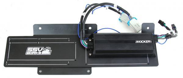 2019-2023 Polaris RZR Kicker 2-Speaker Cage-Mounted Plug-&-Play System for Ride Command - OffRoad HQ