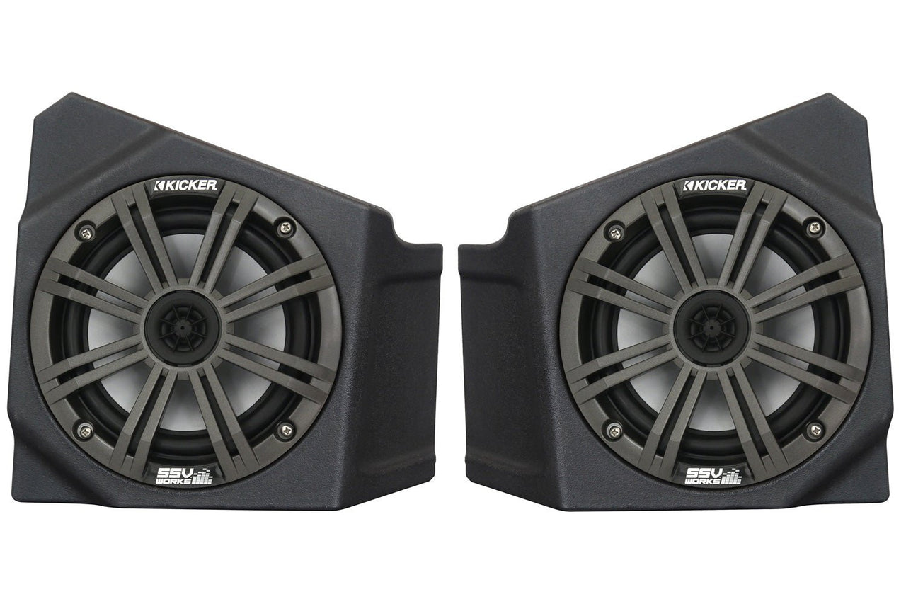 2020-2023 Kawasaki KRX1000 Front-Kick Speaker-Pods - OffRoad HQ
