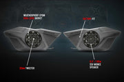 2020-2023 Polaris RZR Pro Phase X Kicker 5-Speaker Plug-&-Play System for Ride Command - OffRoad HQ