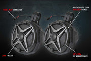 Add-on 6.5in Speaker Pods for SSV Works WP Overhead Series Systems - OffRoad HQ