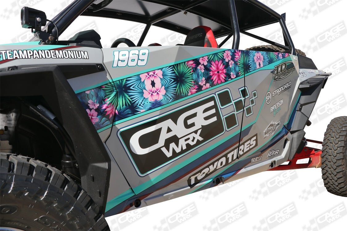 Aluminum Doors for 4 Seat RZR XP 1000/Turbo/Turbo S - OffRoad HQ