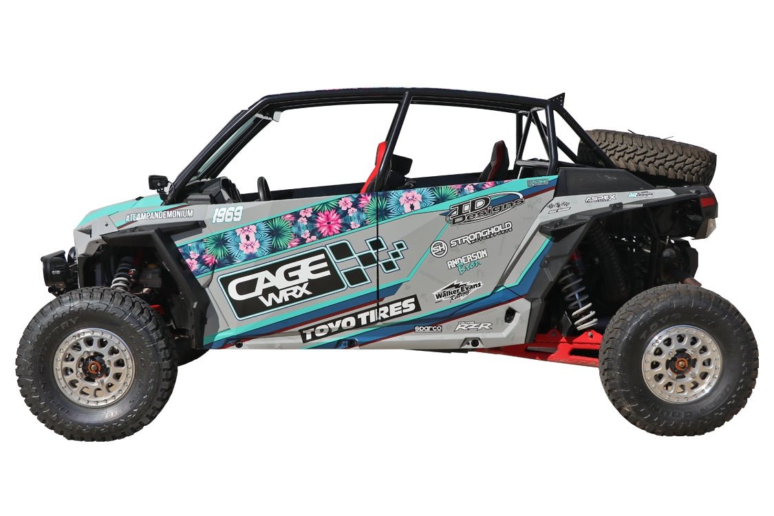 Aluminum Doors for 4 Seat RZR XP 1000/Turbo/Turbo S - OffRoad HQ