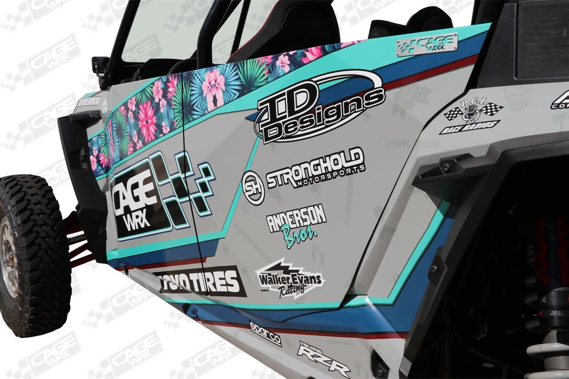 Aluminum Doors for 4 Seat RZR XP 1000/Turbo/Turbo S - OffRoad HQ