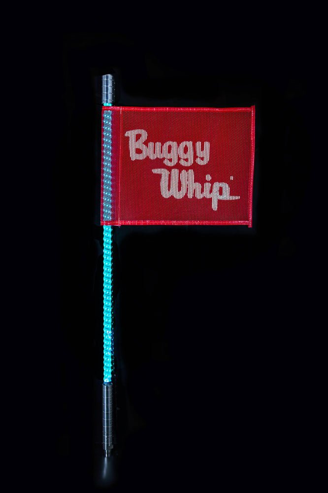 Buggy Whip 4 ft. Solid Color LED Whip and Flag - OffRoad HQ