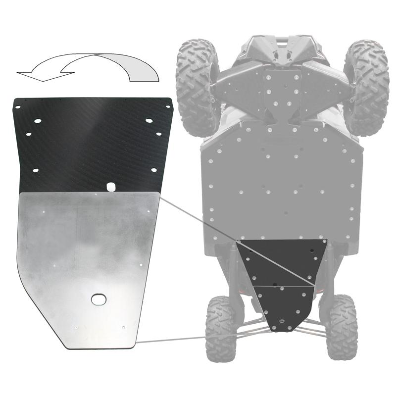 Can Am Maverick X3 UHMW Skid Plate - OffRoad HQ