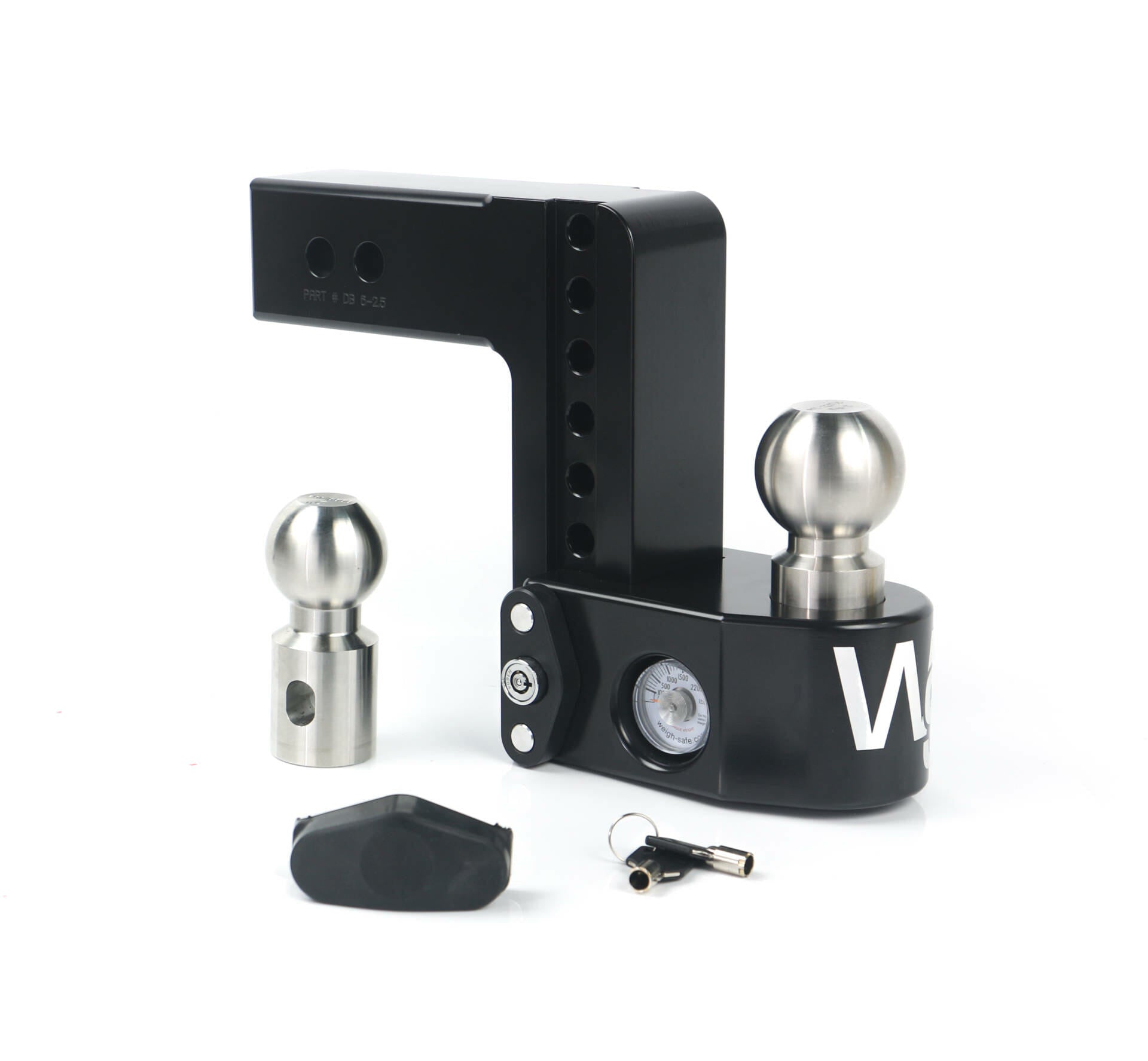 CERAKOTE BLACK WEIGH SAFE DROP HITCH (ALUMINUM) - OffRoad HQ