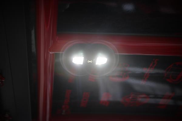 Dome Light with Billet Mount for 1.75” Tube - OffRoad HQ