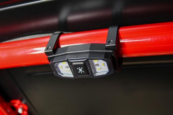 Dome Light with Cage Clamps and Billet Mount - OffRoad HQ