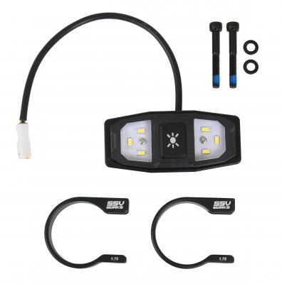 Dome Light with Cage Clamps and Billet Mount - OffRoad HQ