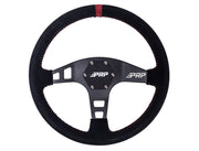 FLAT STEERING WHEEL – SUEDE - OffRoad HQ