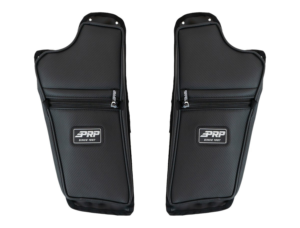 Front Lower Door Bags with Knee Pad for '16+ Polaris General (Pair) - OffRoad HQ