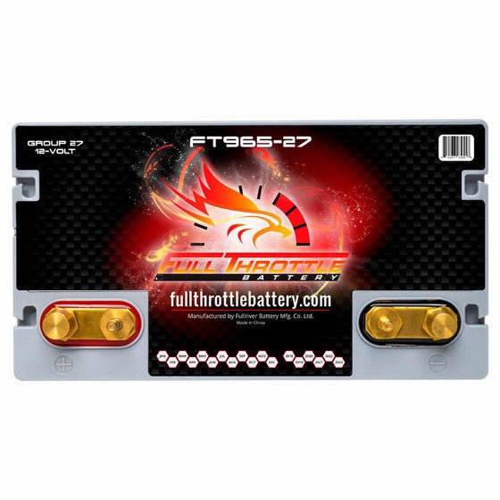 FT965-27 Full Throttle High-Performance AGM Battery - OffRoad HQ