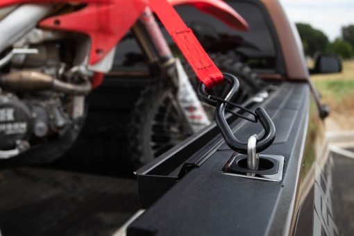 Gunmetal Flush Fit Retractable Tie Down Anchors | ’95+ Dodge Ram | ’14 -19 Toyota Tundra – Crew Max - OffRoad HQ