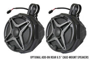 Polaris RZR 570/800/900 2-Speaker Overhead Weather proof Audio-System w/Dome Light - OffRoad HQ