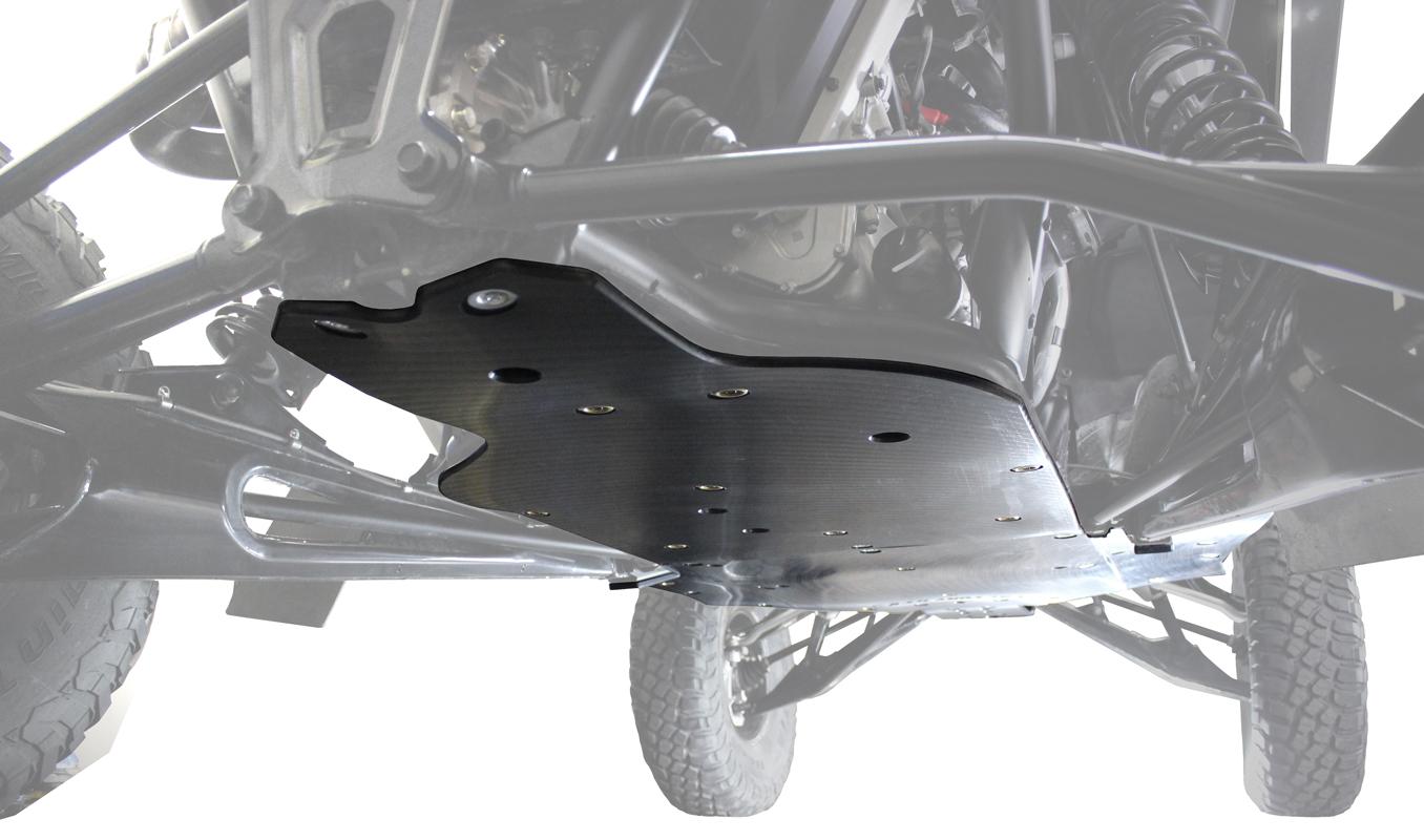 Polaris RZR Pro R 2 Seat UHMW Skid Plate - OffRoad HQ