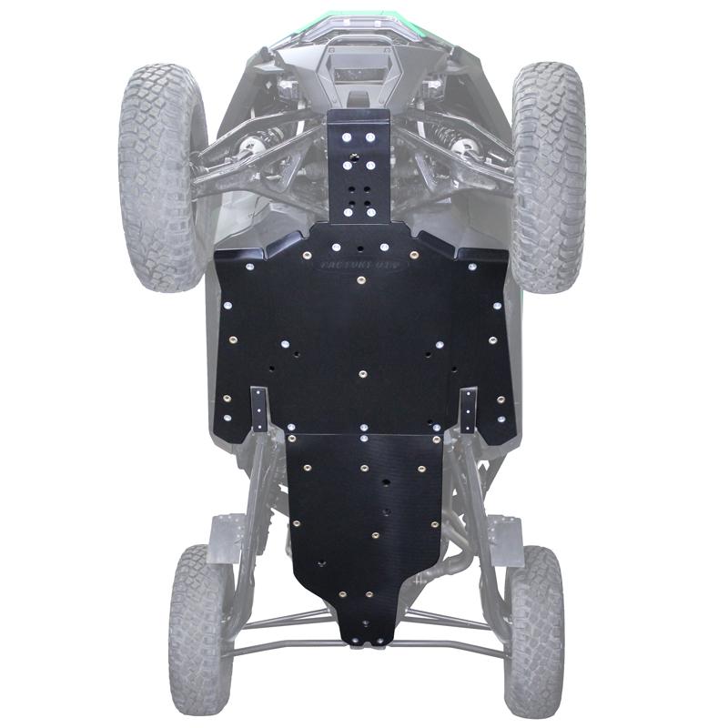 Polaris RZR Pro R 2 Seat UHMW Skid Plate - OffRoad HQ