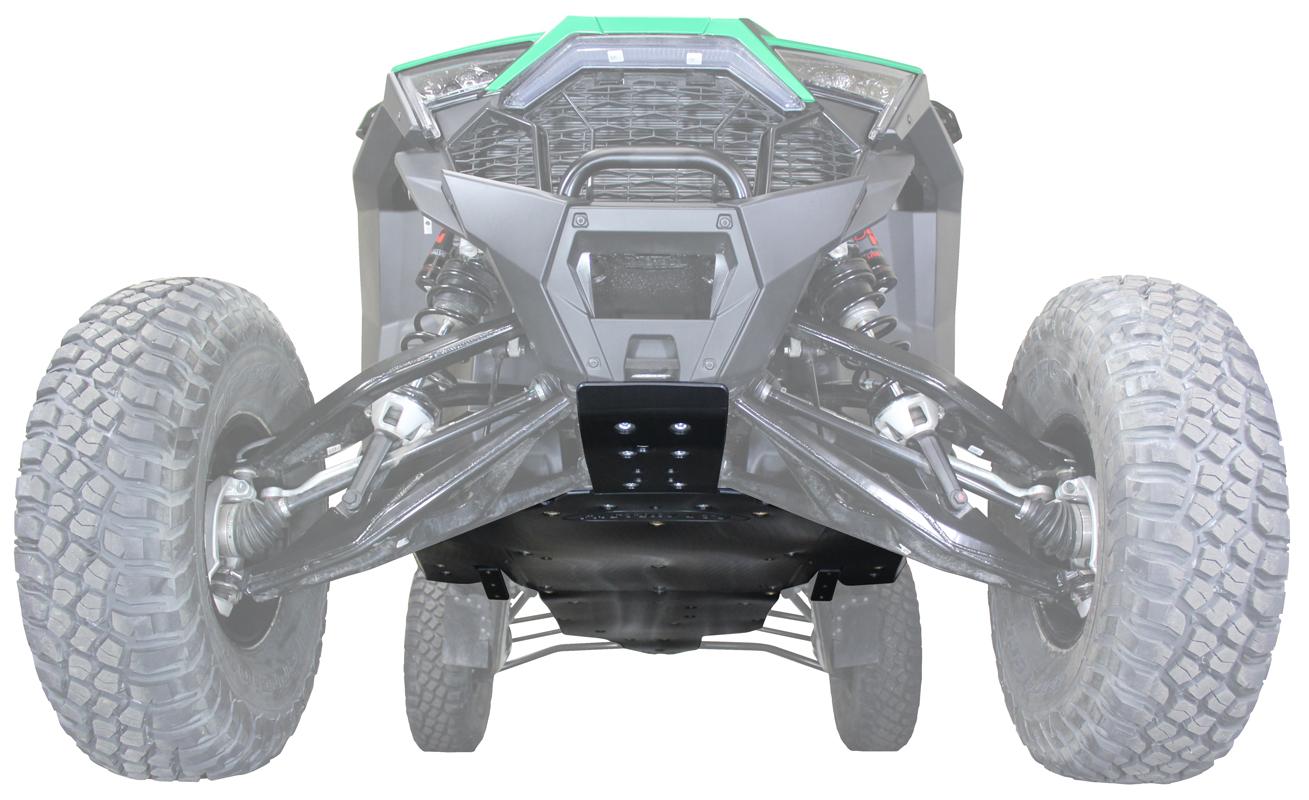 Polaris RZR Pro R 2 Seat UHMW Skid Plate - OffRoad HQ